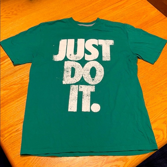 Nike Other - NWOT Nike Just Do It Kelly Green T-shirt Size L